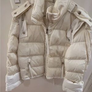 Women's White Puffer Jacket